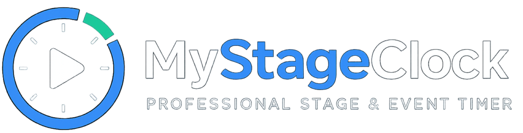 MyStageClock® | Free Stage Timer, Event Timer & Countdown Timer Online